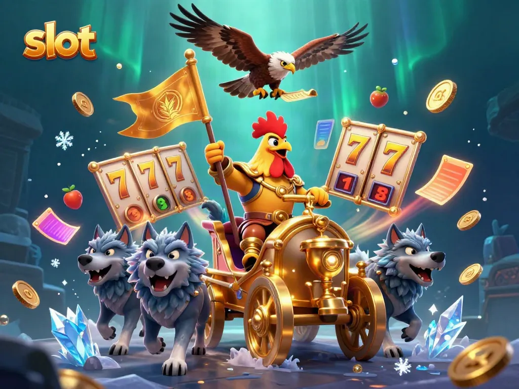 Engage in thrilling slot games with vivid characters and dynamic elements for an exciting casino experience.