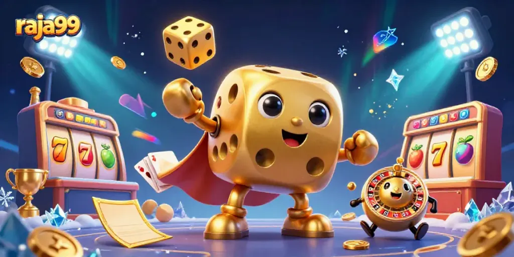 Experience thrilling slots and jackpots with raja99 in a vibrant, dynamic casino scene