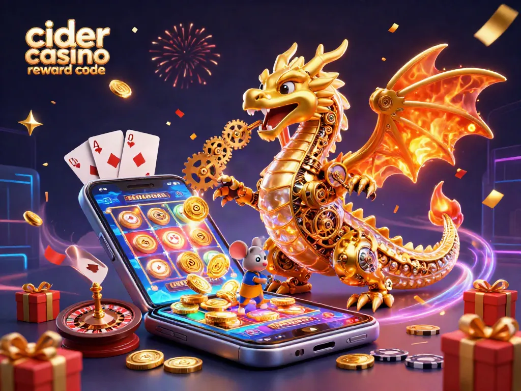 Play exciting games with the cider casino reward code for bonus coins and special offers.