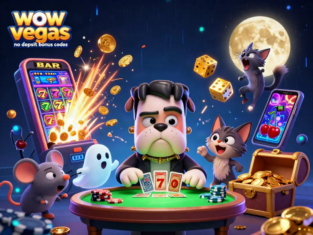 Play exciting games with WOW Vegas no deposit bonus codes and win free coins!